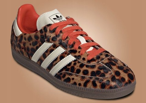 Adidas trampki sportowe sneakersy damskie Samba OG Red Leopard 40