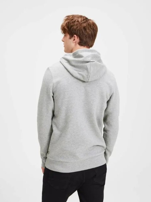 Jack & Jones bluza z kapturem szara typu kangurek rozmiar M