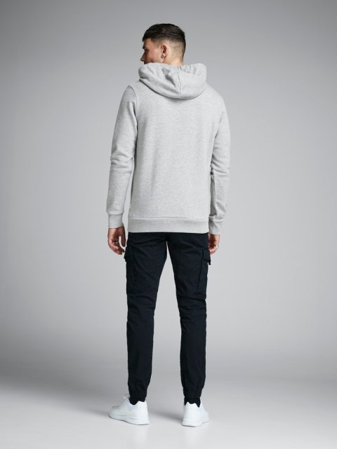 Jack & Jones bluza z kapturem szara typu kangurek rozmiar M