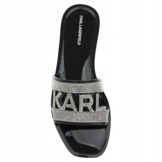 Karl Lagerfeld Jelly III Black klapki damskie 38