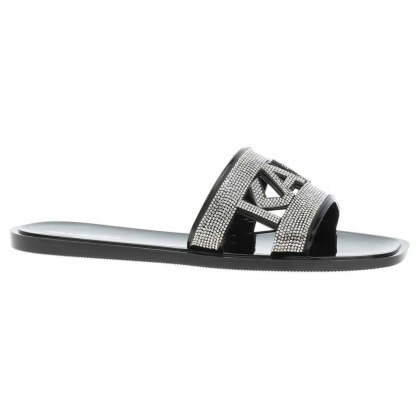 Karl Lagerfeld Jelly III Black klapki damskie 38