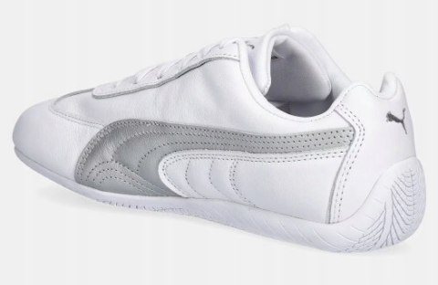 PUMA SPEEDCAT Skórzane sneakersy damskie buty sportowe white silver 38,5